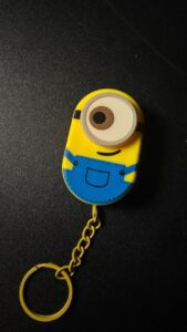 Minion Fidget Keychain
